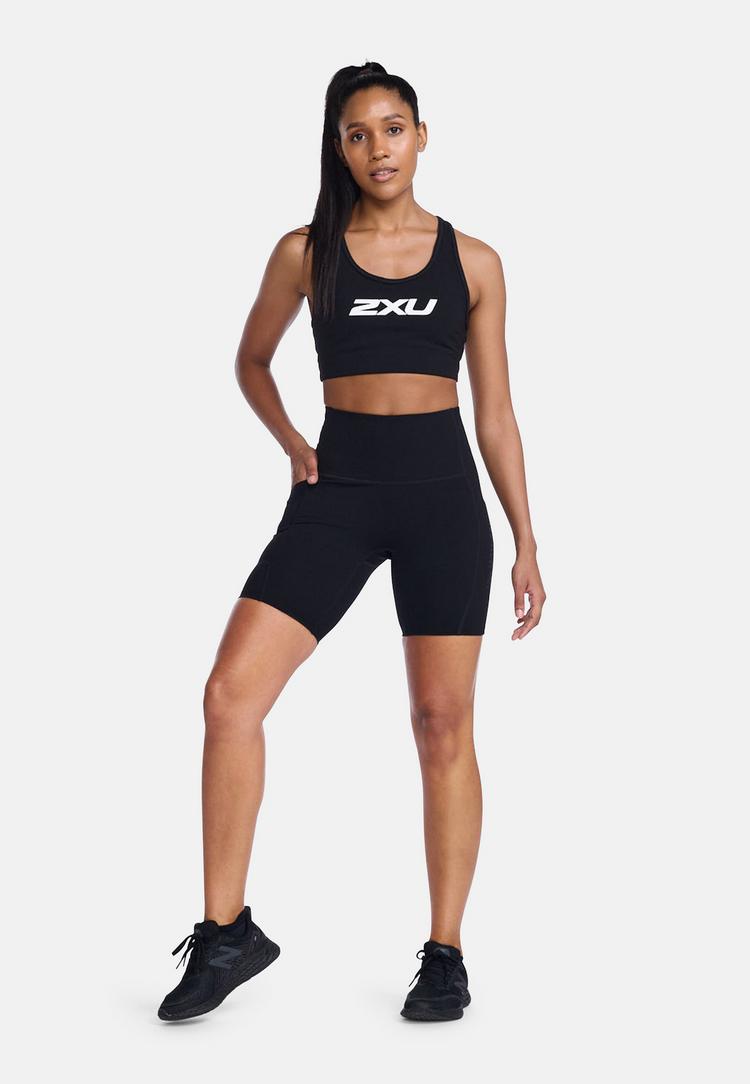 2XU 2XU Form Stash Hi-Rise Comp 6In Tighs Funktionsshorts Damen - black-black - 4 | SportScheck