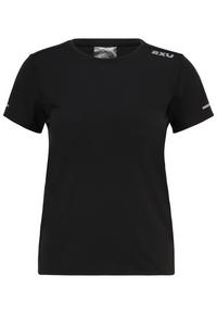 2XU Aero Tee Funktionsshirt Damen - black-silver reflective