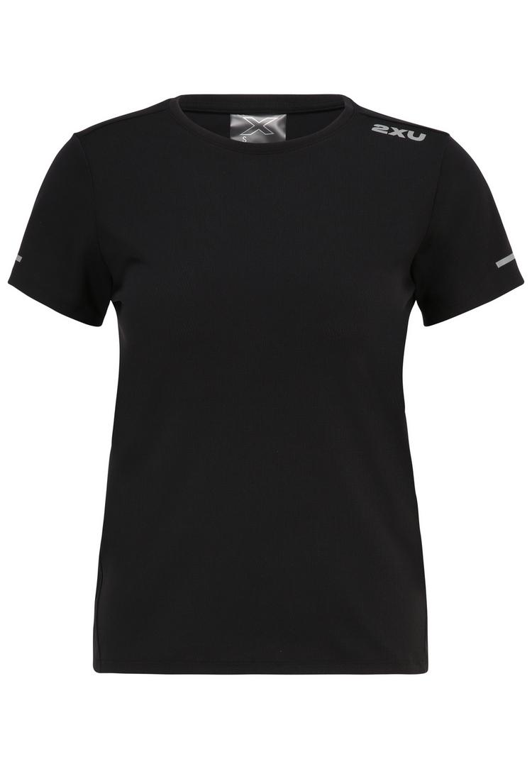 2XU 2XU Aero Tee Funktionsshirt Damen - black-silver reflective - 0 | SportScheck