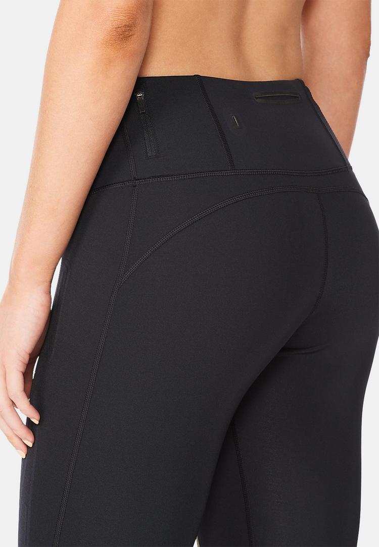 2XU 2XU Light Speed Mid-Rise Comp Tights Damen - black-gold reflective - 6 | SportScheck