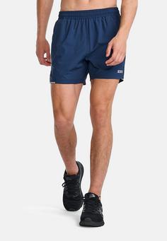 Rückansicht von 2XU Aero 5 Inch Funktionsshorts Herren midnight-silver reflective