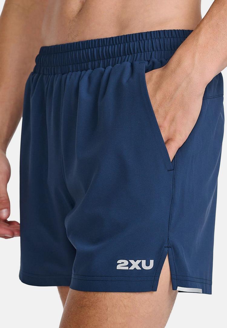 2XU 2XU Aero 5 Inch Funktionsshorts Herren - midnight-silver reflective - 4 | SportScheck
