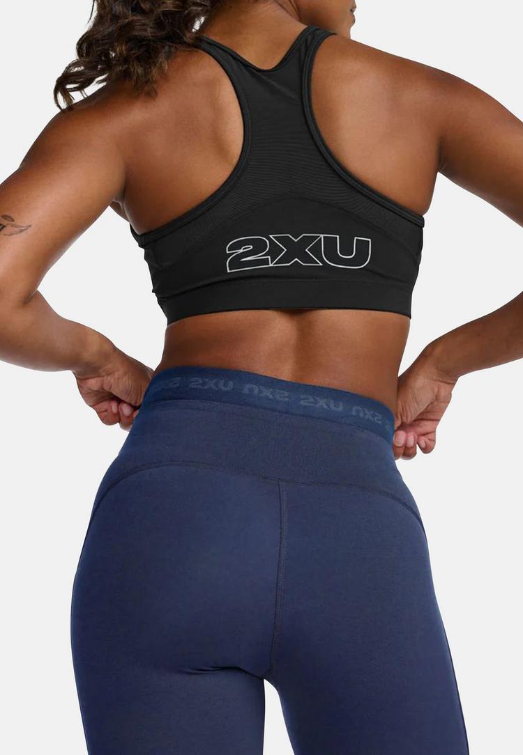 2XU 2XU Form Stash Hi-Rise Comp Tight Tights Damen - midnight-white - 3 | SportScheck