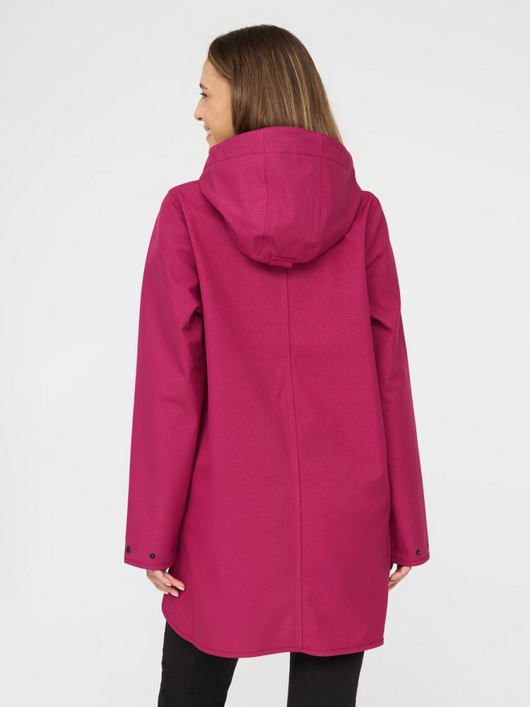Ilse Jacobsen Ilse Jacobsen RAIN135 Regenjacke Damen - sangria - 2 | SportScheck