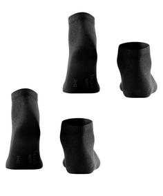 Rückansicht von Falke Sneakersocken Freizeitsocken Herren black (3000)