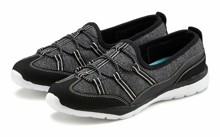 Lascana Lascana Sneaker Sneaker Damen - schwarz-wei&szlig; - 2 | SportScheck