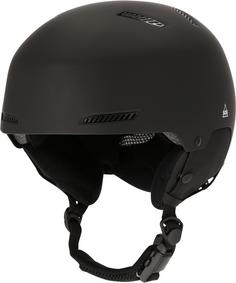 Rückansicht von SOS Cooper Elite Skihelm 1001 Black