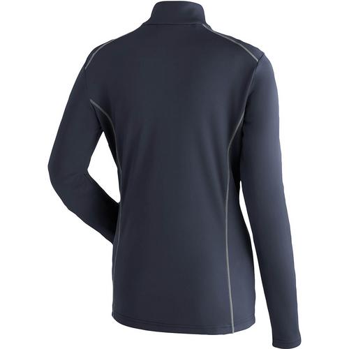 Rückansicht von Maier Sports Jenna Rec Langarmshirt Damen Marine