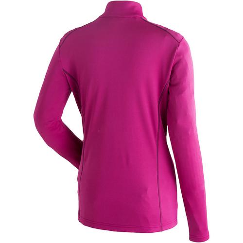 Rückansicht von Maier Sports Jenna Rec Langarmshirt Damen Lila