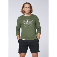 Rückansicht von Chiemsee Sweater Sweatshirt Herren 19-0417 Kombu Green