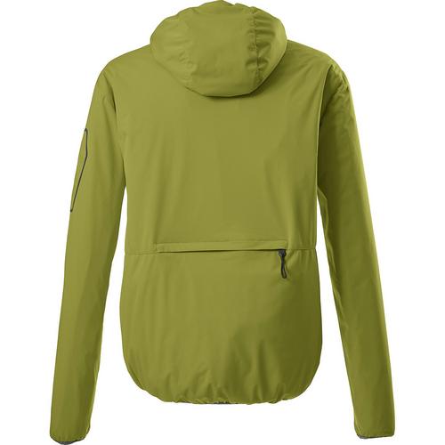 Rückansicht von KILLTEC Trin Softshelljacke Herren Gelb