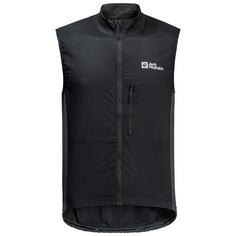 Jack Wolfskin MOROBBIA ALPHA VEST M Outdoorweste Herren black