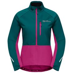 Jack Wolfskin MOROBBIA JKT W Softshelljacke Damen sea green