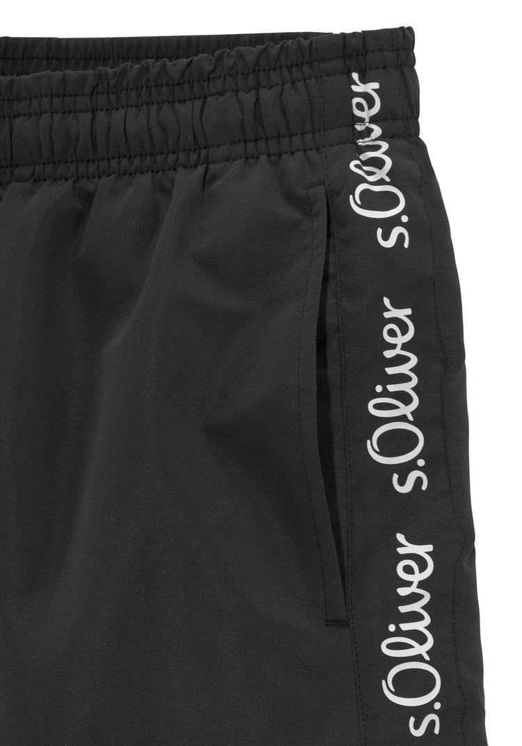 S.OLIVER S.OLIVER Badeshorts Badehose Herren - schwarz - 1 | SportScheck