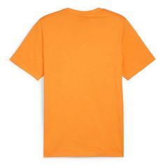 Rückansicht von PUMA T-Shirt T-Shirt Herren Orange (Clementine)