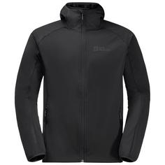 Jack Wolfskin FELDBERG HOODY M Softshelljacke Herren black