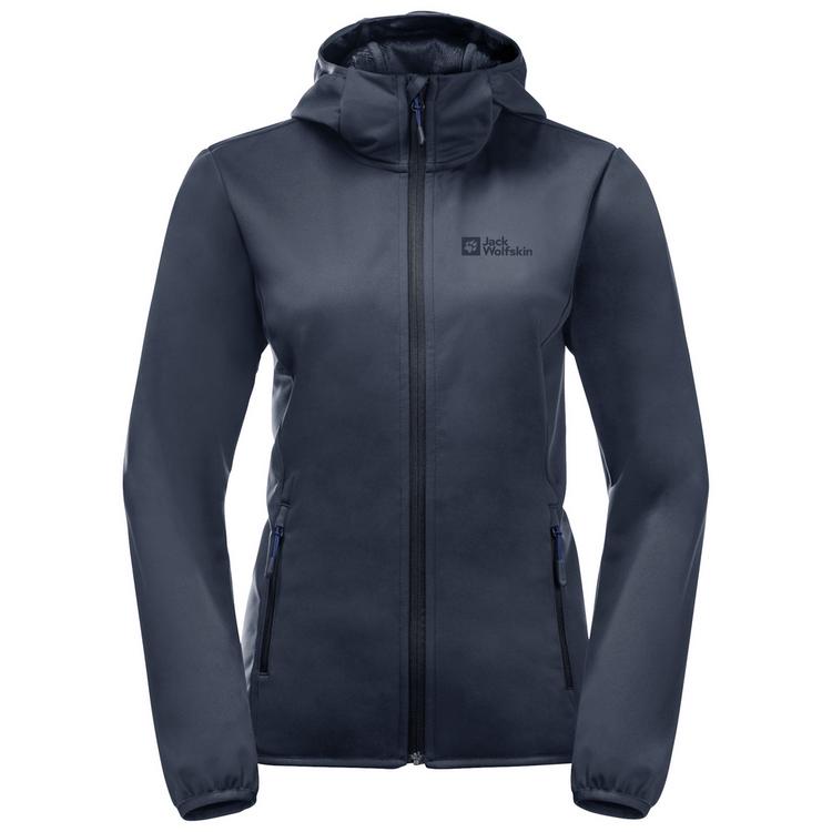 Jack Wolfskin Jack Wolfskin WINDHAIN HOODY W Softshelljacke Damen - night blue - 0 | SportScheck