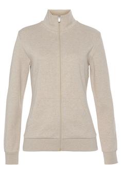 Bench Sweatjacke Sweatjacke Damen beige