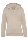 Bench Kapuzensweatshirt Hoodie Damen - beige