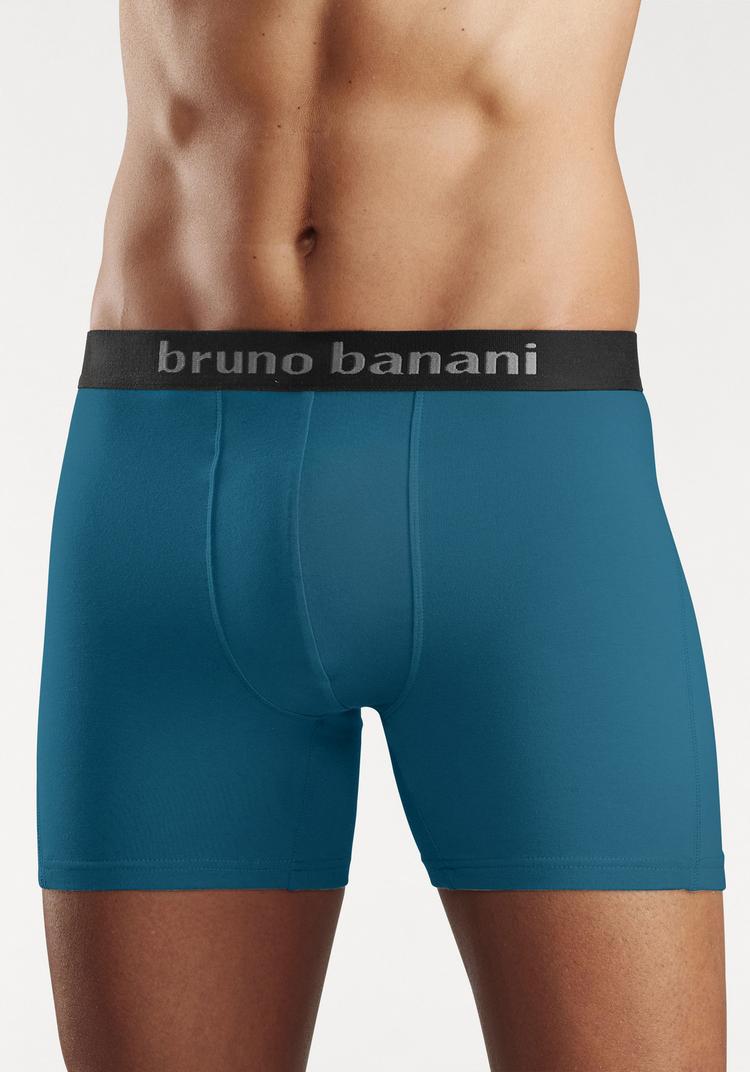 BRUNO BANANI BRUNO BANANI Boxer Unterhose Herren - grau - t&uuml;rkis - schwarz - petrol - 4 | SportScheck