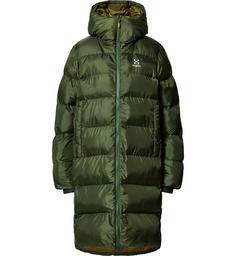 Haglöfs Long Mimic Parka Parka Damen Seaweed Green