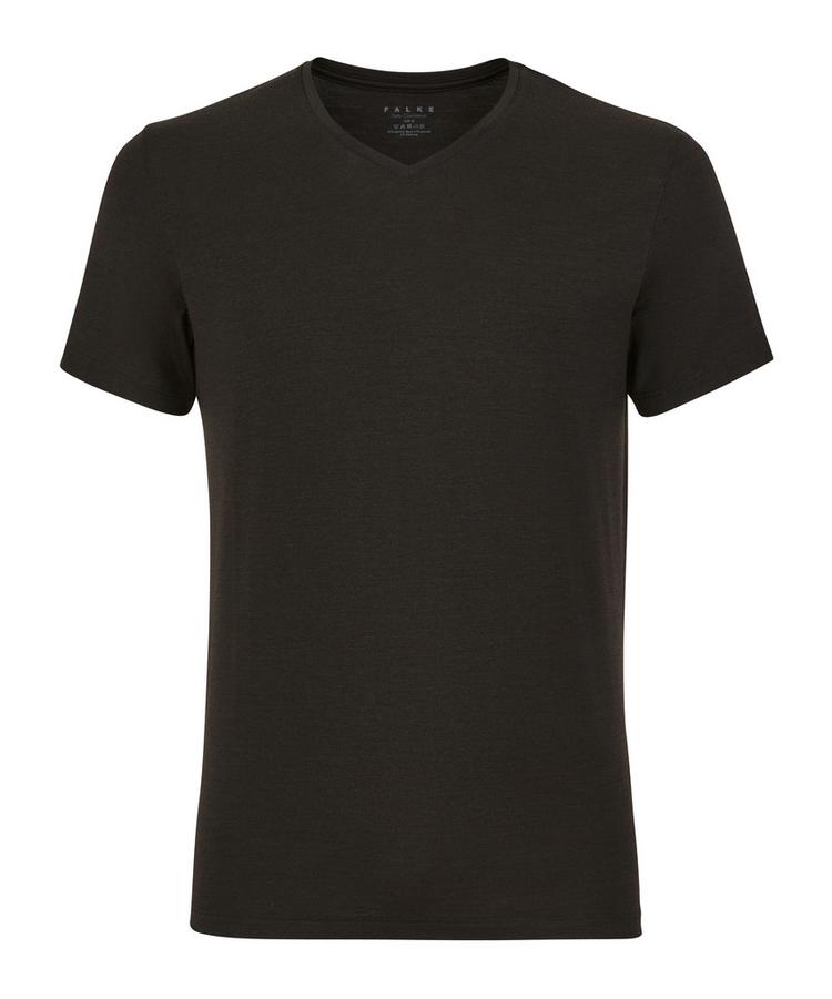Falke Falke UW T-Shirt V-Neck WO/CLY m Unterhemd Herren - black (3000) - 0 | SportScheck