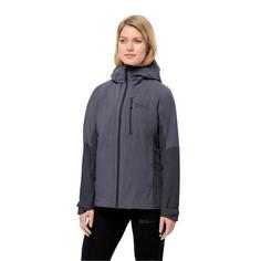 Rückansicht von Jack Wolfskin EAGLE PEAK 2L JKT W Funktionsjacke Damen dolphin