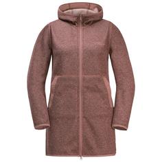 Jack Wolfskin TANNENSPUR COAT W Fleecejacke Damen afterglow