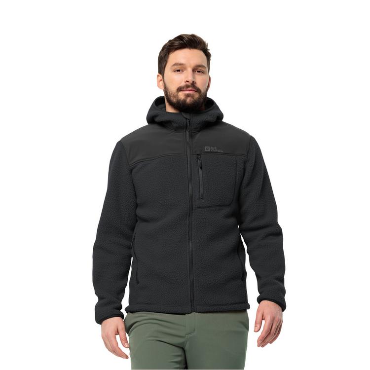 Jack Wolfskin Jack Wolfskin KAMMWEG PILE FZ M Fleecejacke Herren - phantom - 0 | SportScheck