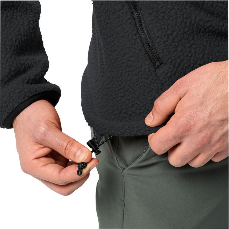 Jack Wolfskin Jack Wolfskin KAMMWEG PILE FZ M Fleecejacke Herren - phantom - 4 | SportScheck
