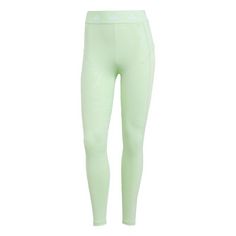 adidas Techfit Printed 7/8-Leggings Tights Damen Semi Green Spark