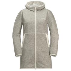 Jack Wolfskin TANNENSPUR COAT W Fleecejacke Damen cotton white