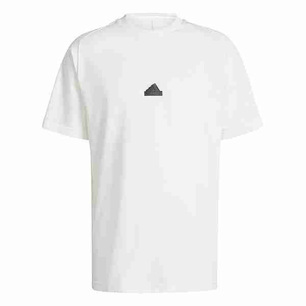 adidas Z.N.E. T-Shirt Funktionsshirt Herren Off White