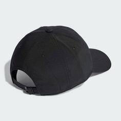 Rückansicht von adidas Bold Baseball Kappe Cap Black / White