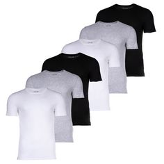 Lacoste T-Shirt T-Shirt Herren Weiß/Grau/Schwarz