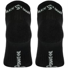 Rückansicht von Black Snake 2 Paar Sneaker Sportsocken Perfect Trail Laufsocken Schwarz