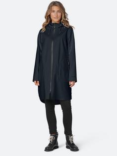 Rückansicht von Ilse Jacobsen RAIN128 Softshelljacke Damen schwarz