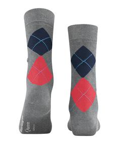 Rückansicht von Burlington Freizeitsocken Damen rock-steel (3394)