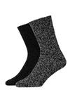Snocks Norweger Socken Socken - Mix (Grau/Schwarz)