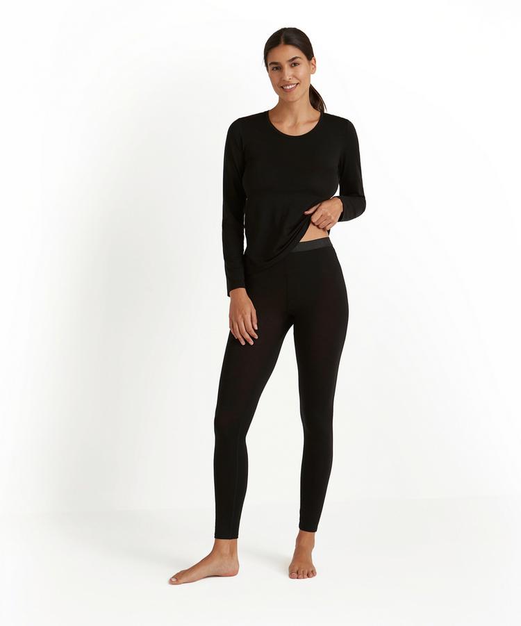 Falke Falke UW Long Tights WO/CLY w Leggings Damen - black (3000) - 1 | SportScheck