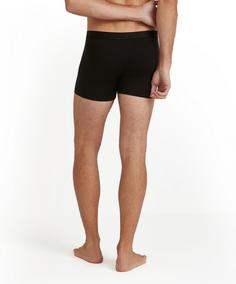Rückansicht von Falke Daily ClimaWool Boxershorts Herren black (3000)