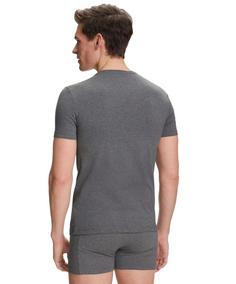 Rückansicht von Falke T-Shirt Unterhemd Herren dark grey -heather (3278)