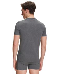 Rückansicht von Falke T-Shirt Unterhemd Herren dark grey -heather (3278)