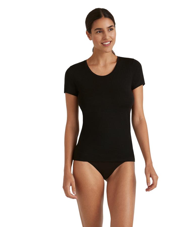 Falke Falke UW T-Shirt WO/CLY w Unterhemd Damen - black (3000) - 0 | SportScheck
