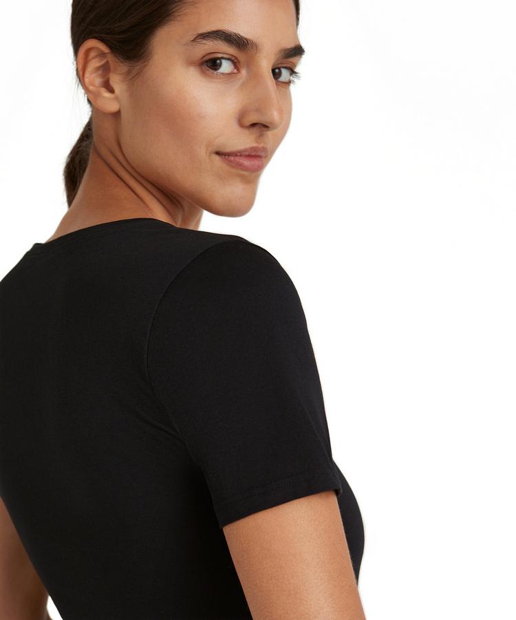 Falke Falke UW Shirt Natural w Unterhemd Damen - black (3000) - 3 | SportScheck