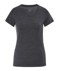 Falke UW T-Shirt WO/CLY w Unterhemd Damen - dark grey -heather (3278)