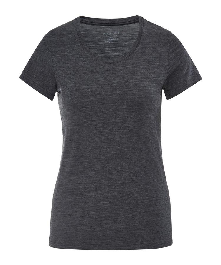Falke Falke UW T-Shirt WO/CLY w Unterhemd Damen - dark grey -heather (3278) - 0 | SportScheck