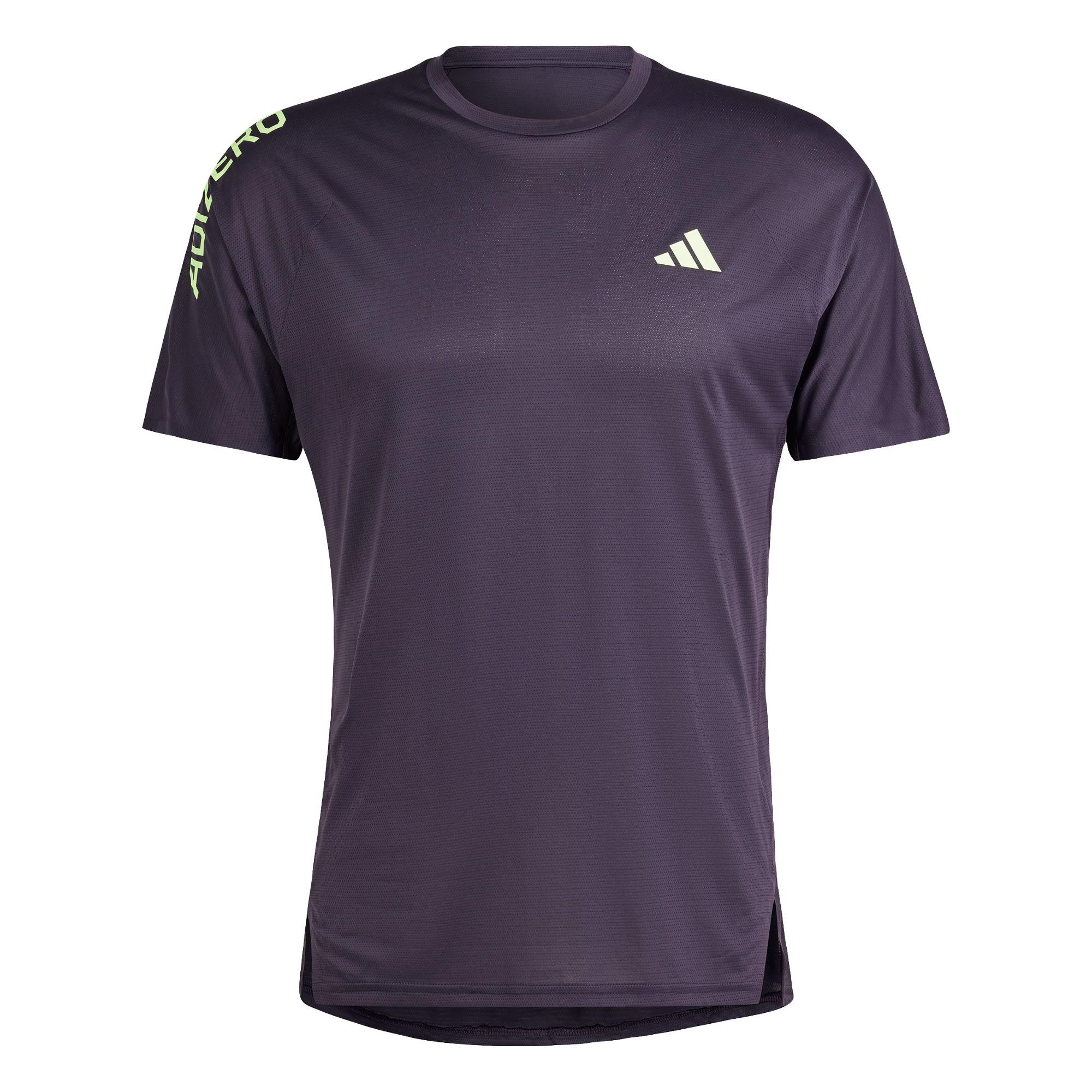 Adidas Adizero Running T Shirt T Shirt Herren Aurora Black Green Spark im Online Shop von SportScheck kaufen