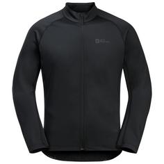 Jack Wolfskin MOROBBIA FZ M Fleecejacke Herren black