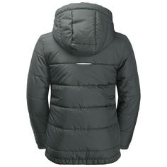 Rückansicht von Jack Wolfskin SNOW FOX JACKET K Funktionsjacke Kinder slate green